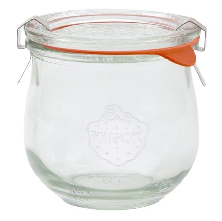 Weck 1127 Jarra Alrededor Vidrio Transparente