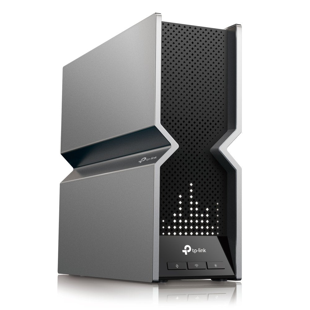 Tp-Link Archer Be800 Router Inalámbrico Multi-Gigabit Ethernet Tribanda [2.4 Ghz / 5 Ghz / 6 Ghz] Negro, Acero Inoxidable