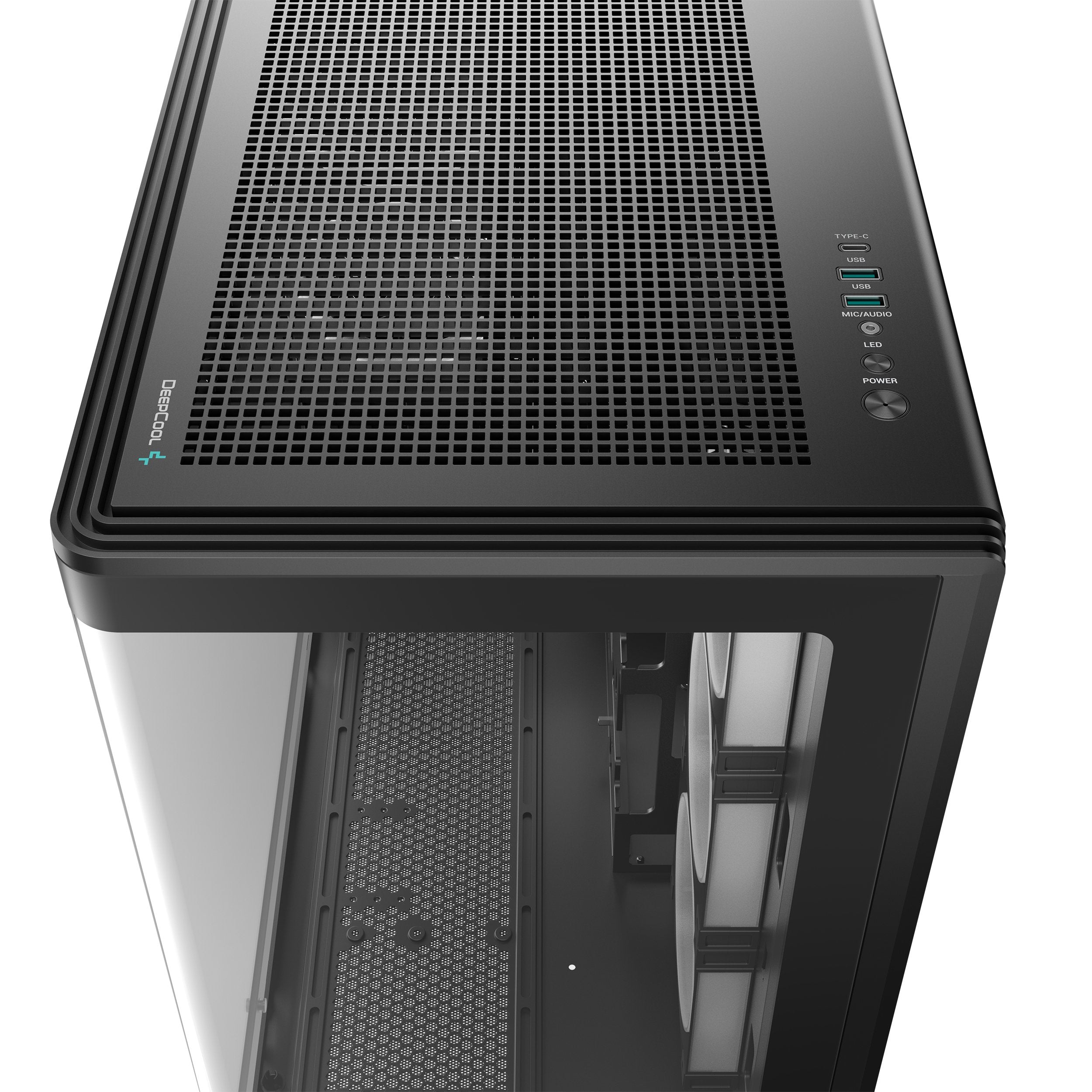 Deepcool Cg590u 5f (Negro, Panorama Glass) R-Cg590u-Bkaga5-G