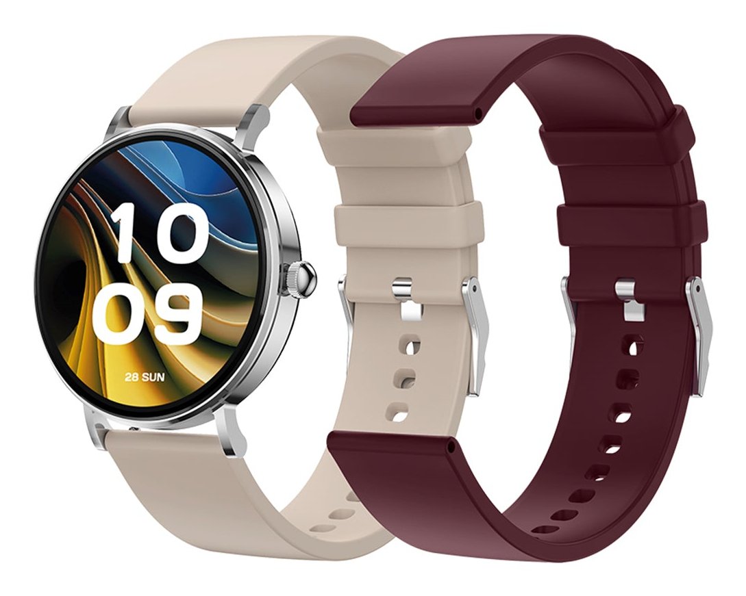 EAN 8436609913632 - SPC Duo Velvet 3,35 cm (1.32") AMOLED Digital 466 x 466 Pixeles Pantalla táctil Plata imagen 2