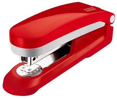 Novus Grapadora Evolution E 25 Incl. Caja 200 Grapas 24/6 Din Super Rojo