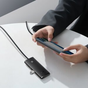 Baseus Wkqx030201 Hub De Interfaz Usb 2.0 Negro