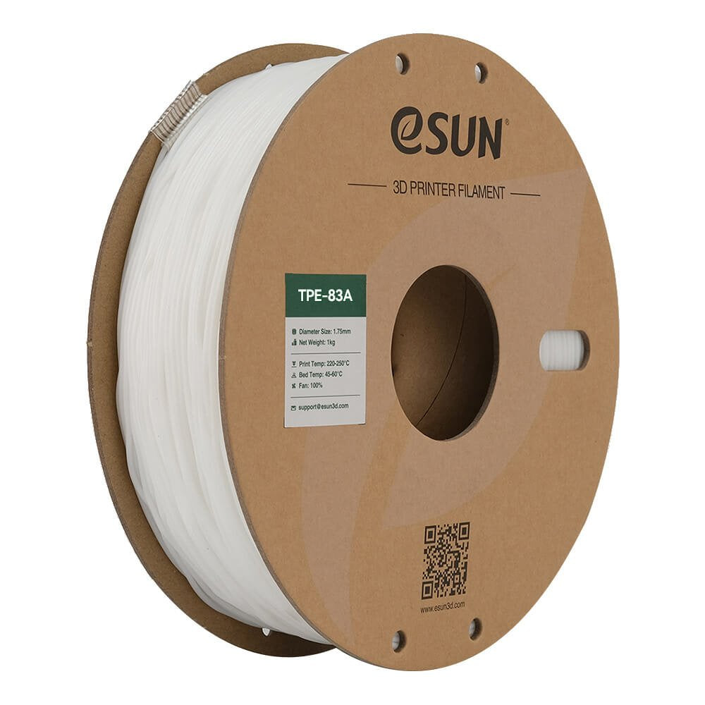 Tpe-83a 1,75mm Blanco 1kg + Plastic Roll