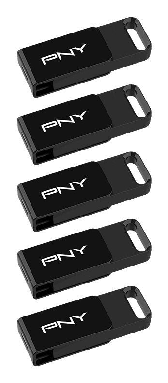 Usb-Mick 64gb Pny Elite Usb 3.2 Type-C 5-Pack Retail