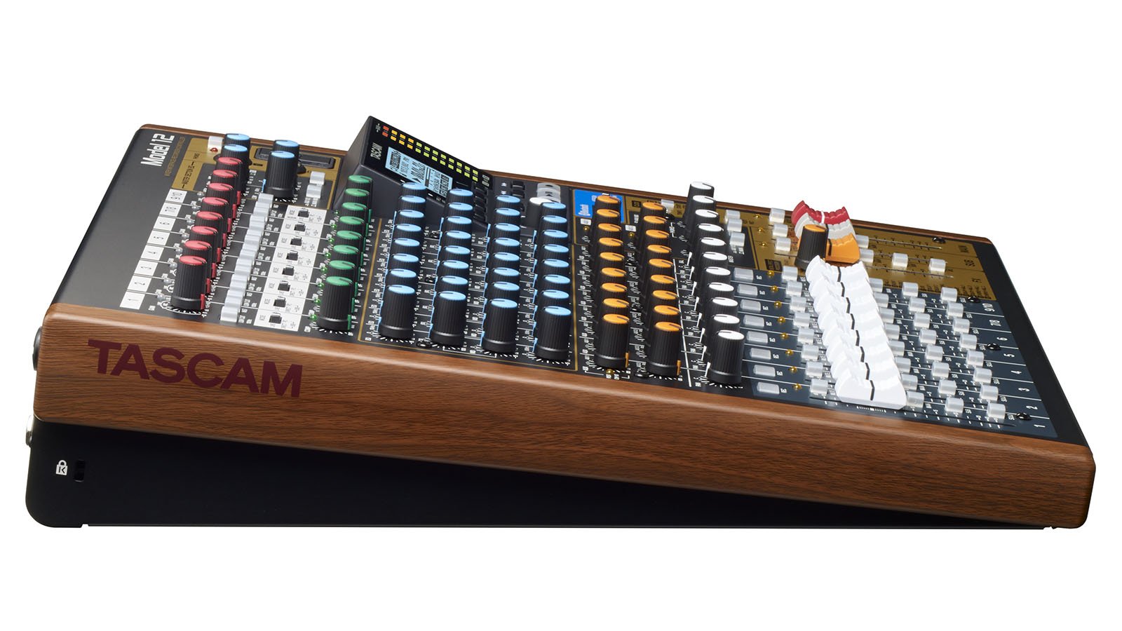 Tascam Model 12 12 Canales 20 - 20000 Hz Negro, Madera