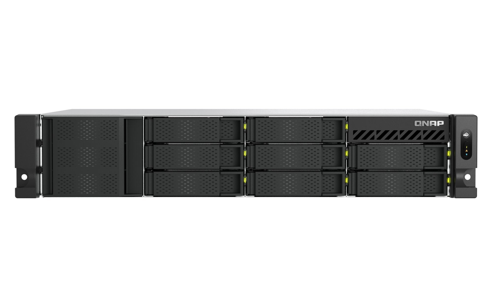 Servidor Nas  Qnap Ts-H1065eu-Rp 10 Compartimentos Montaje En Bastidor Sata-600 / Nvme Ram 8 Gb 2.5 Gigabit Ethernet 2u