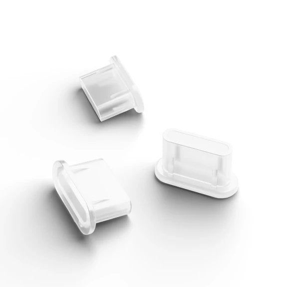 Mobile Origin Usb-C Dust Plug Cleaning Brush Cl1 Black/Clear