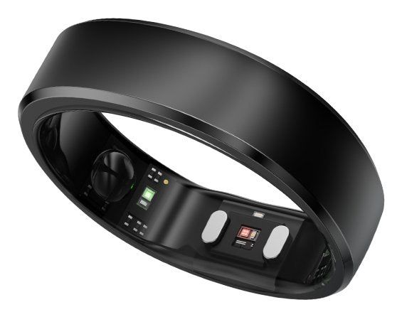 Anillo Inteligente Ringconn Gen2, Negro, Verde 11