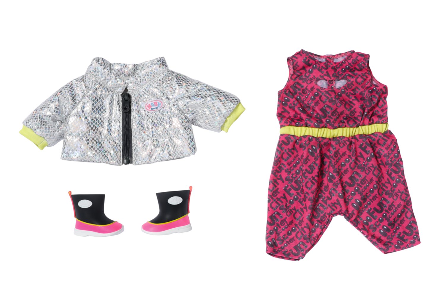 Zapf Creation Baby Born® City Deluxe Scooter Combo, Accesorios Para Muñecas 830215