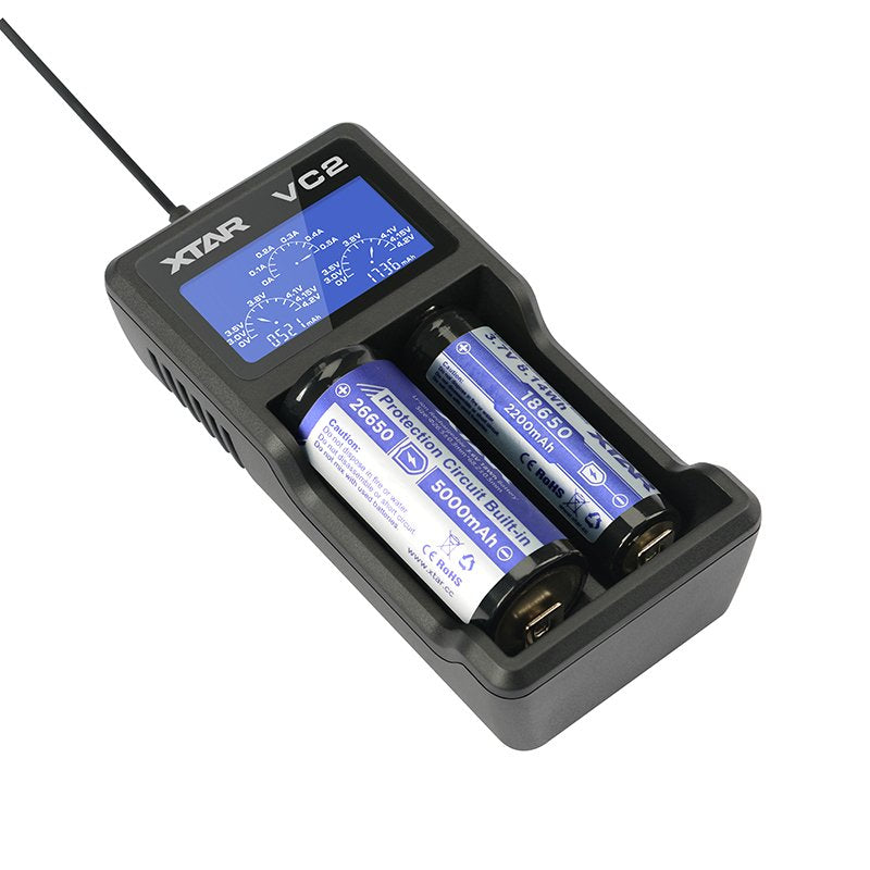EAN 6952918320388 - XTAR VC2 cargador de batería Pilas de uso doméstico USB imagen 3
