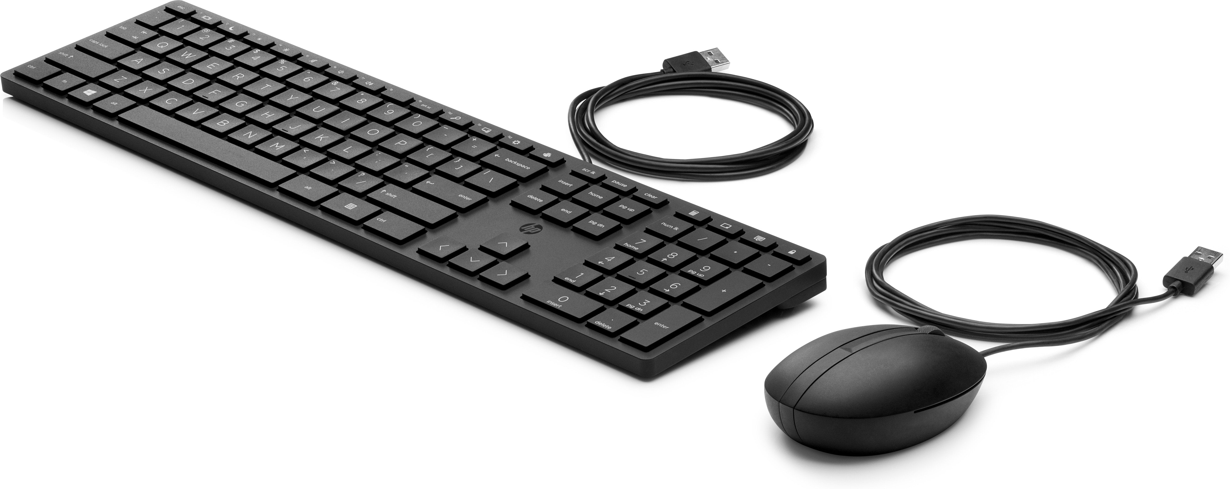 Hp Kit Teclado (Ingles) + Raton 320mk Usb  Combo