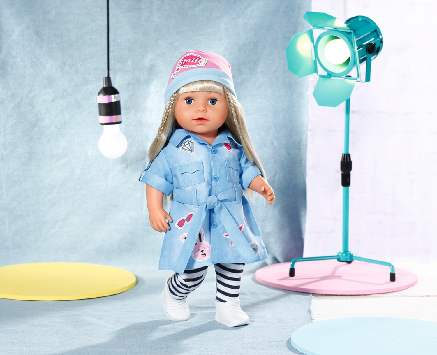 Accesorios Para Muñecas Zapf Creation Baby Born® Deluxe Jeans Dress 43cm, 832585