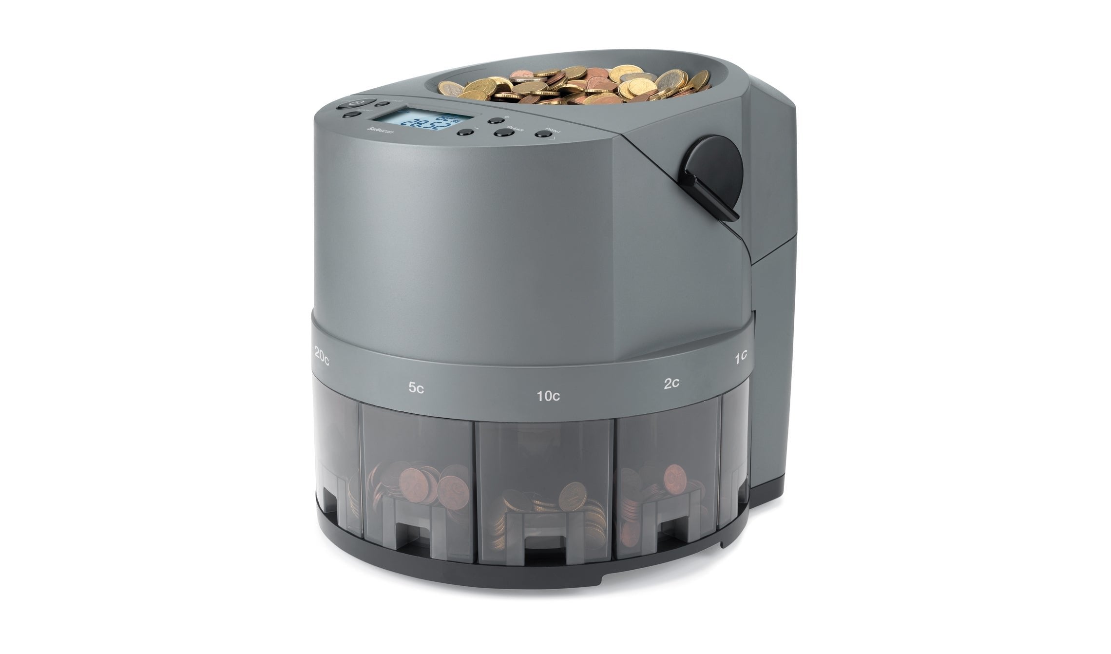 Safescan 1450, Contador Y Clasificador De Monedas De Alta Capacidad -