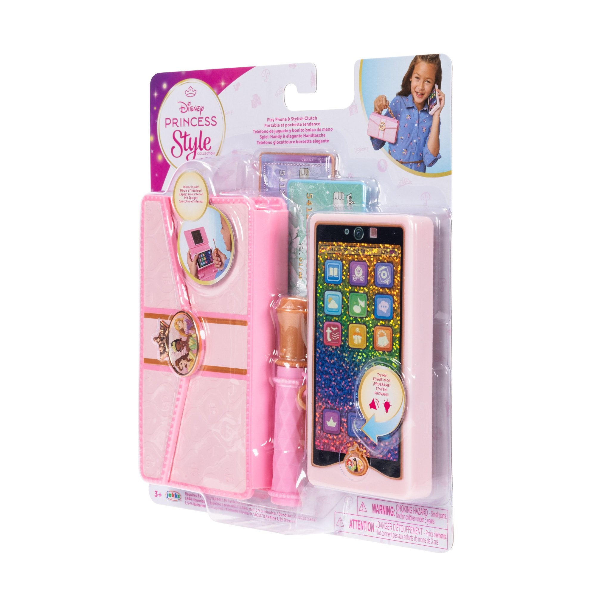 EAN 0192995221314 - Disney Princess Style Collection Play Phone & Stylish Clutch imagen 7
