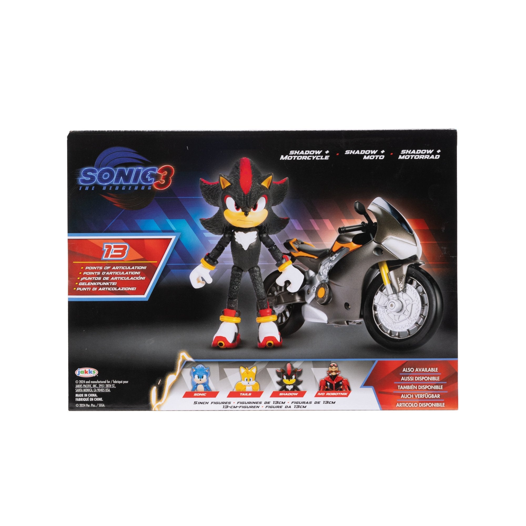 Playset Vehiculo Shadow Sonic 3