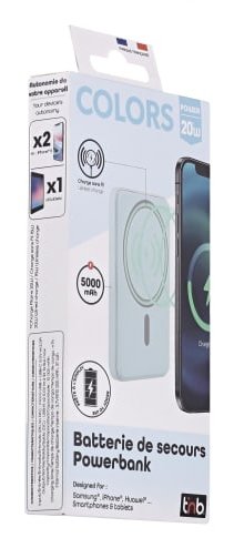 Tnb Banco De Energia De 5000 Mah Compatible Con Magsafe - Blue