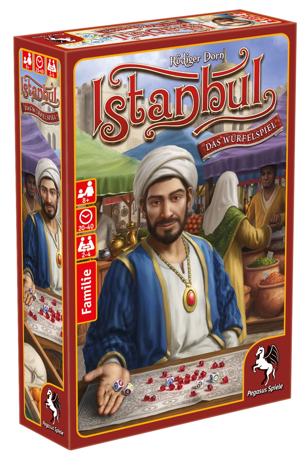 Pegasus Estambul - El Juego De Dados, Juego De Mesa 55118g