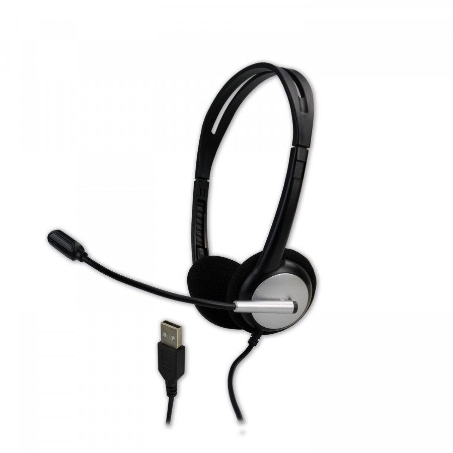 Mcl Mk1a99bzcsqmusbab - Auriculares Con Cable Anti-Ruido Con Micro - Usb
