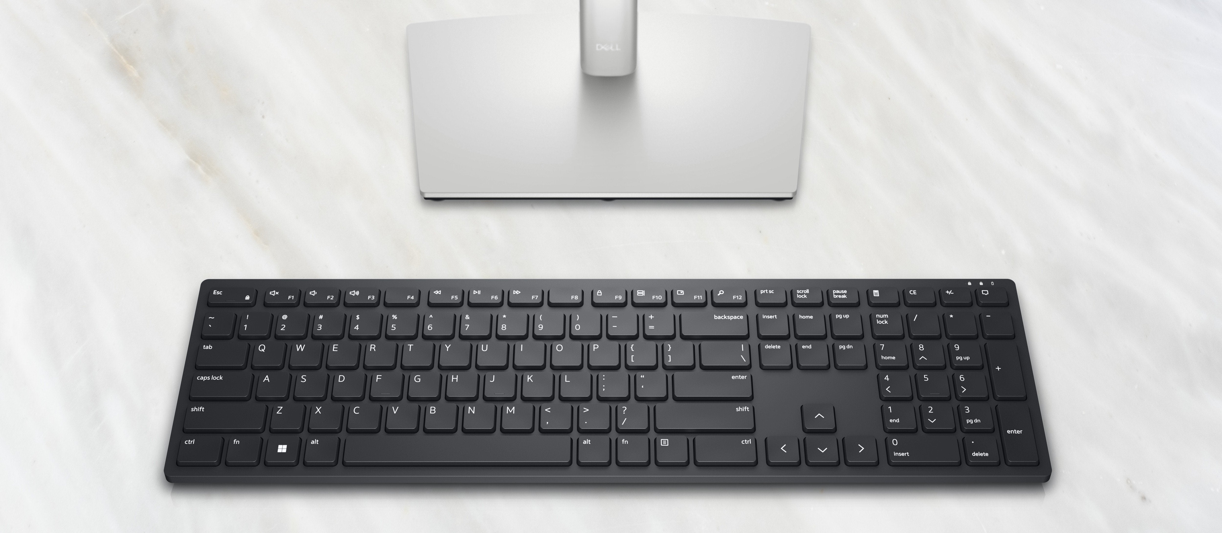 Teclado Francés Dell Kb500 Rf Inalámbrico Azerty Negro