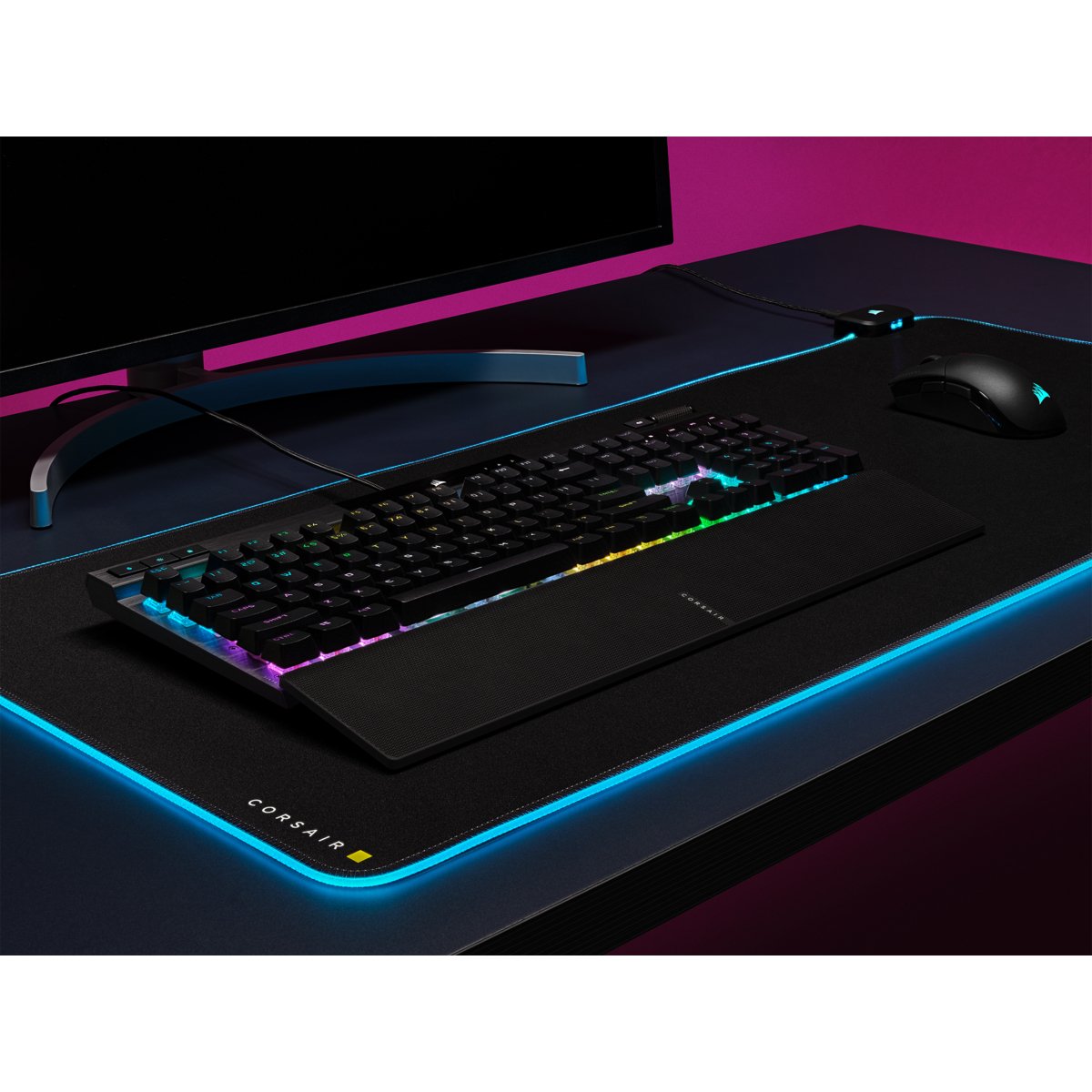 Teclado Español Corsair K70 Rgb Pro Mx Red Ch-9109410-Es