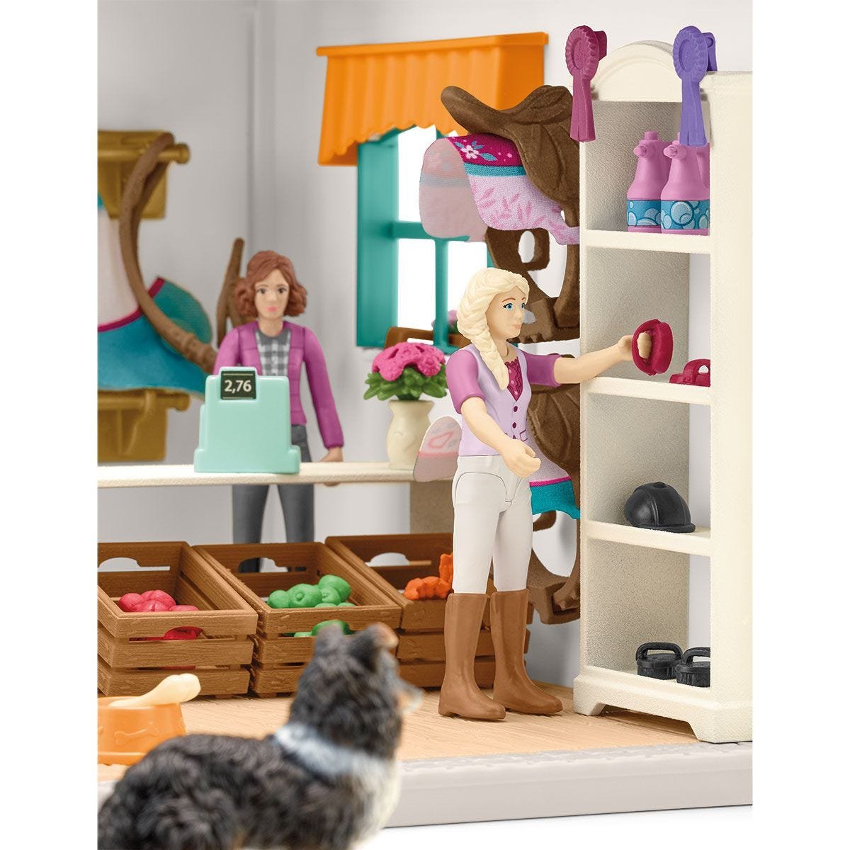 Tienda De Equitación Schleich Horse Club, Figura De Juguete