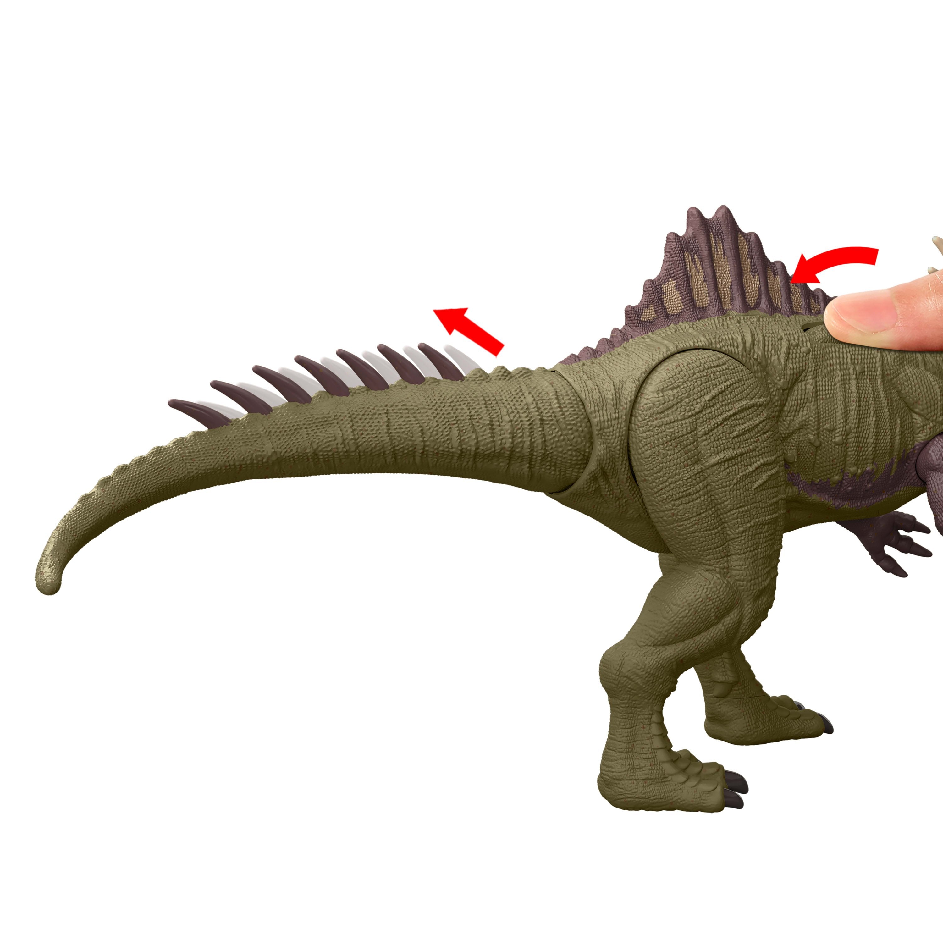 Figura De Juguete Mattel Jurassic World Battle Roar Becklespinax Hxf52