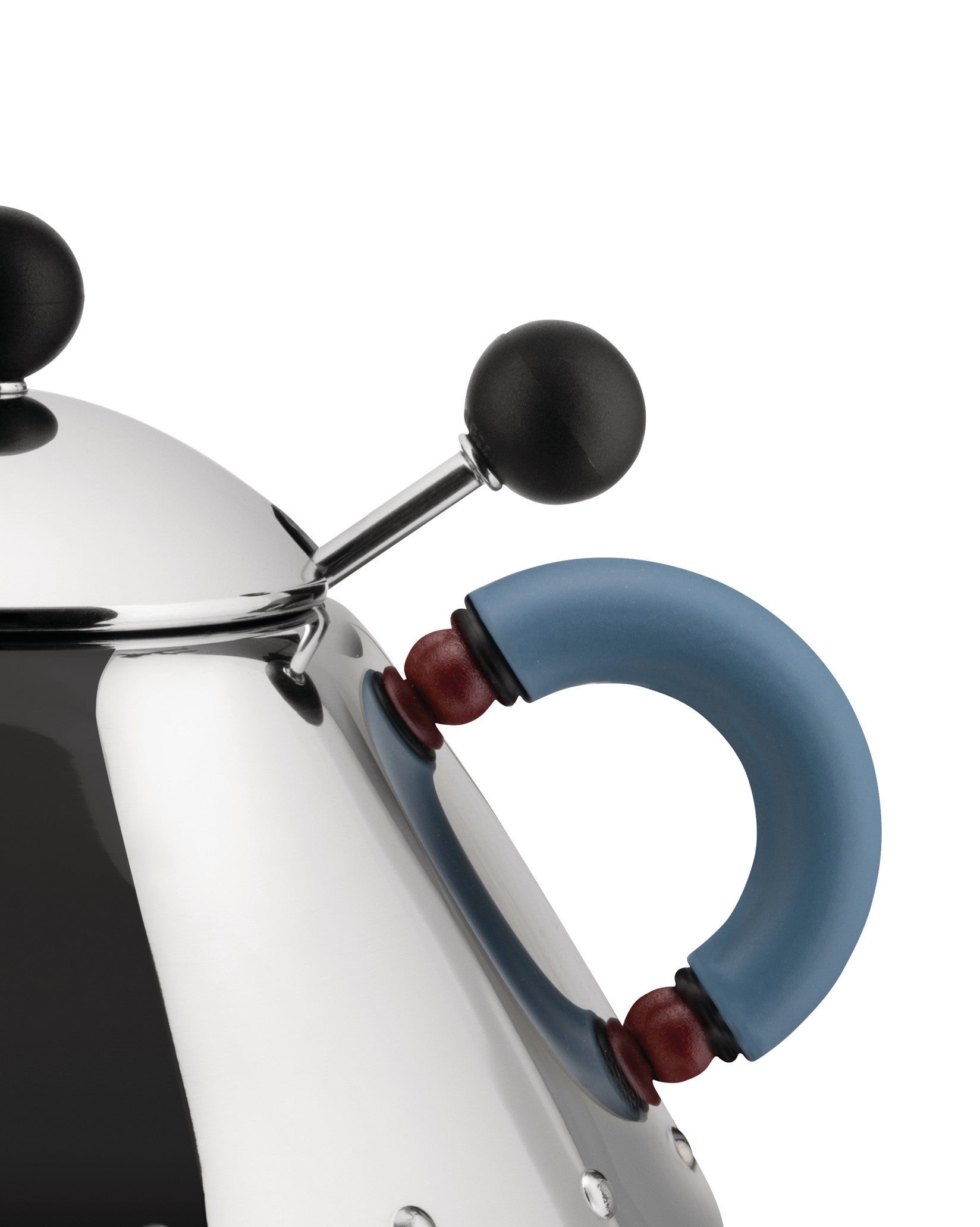 Alessi Sugar Bowl With Spoon Black 9097 B