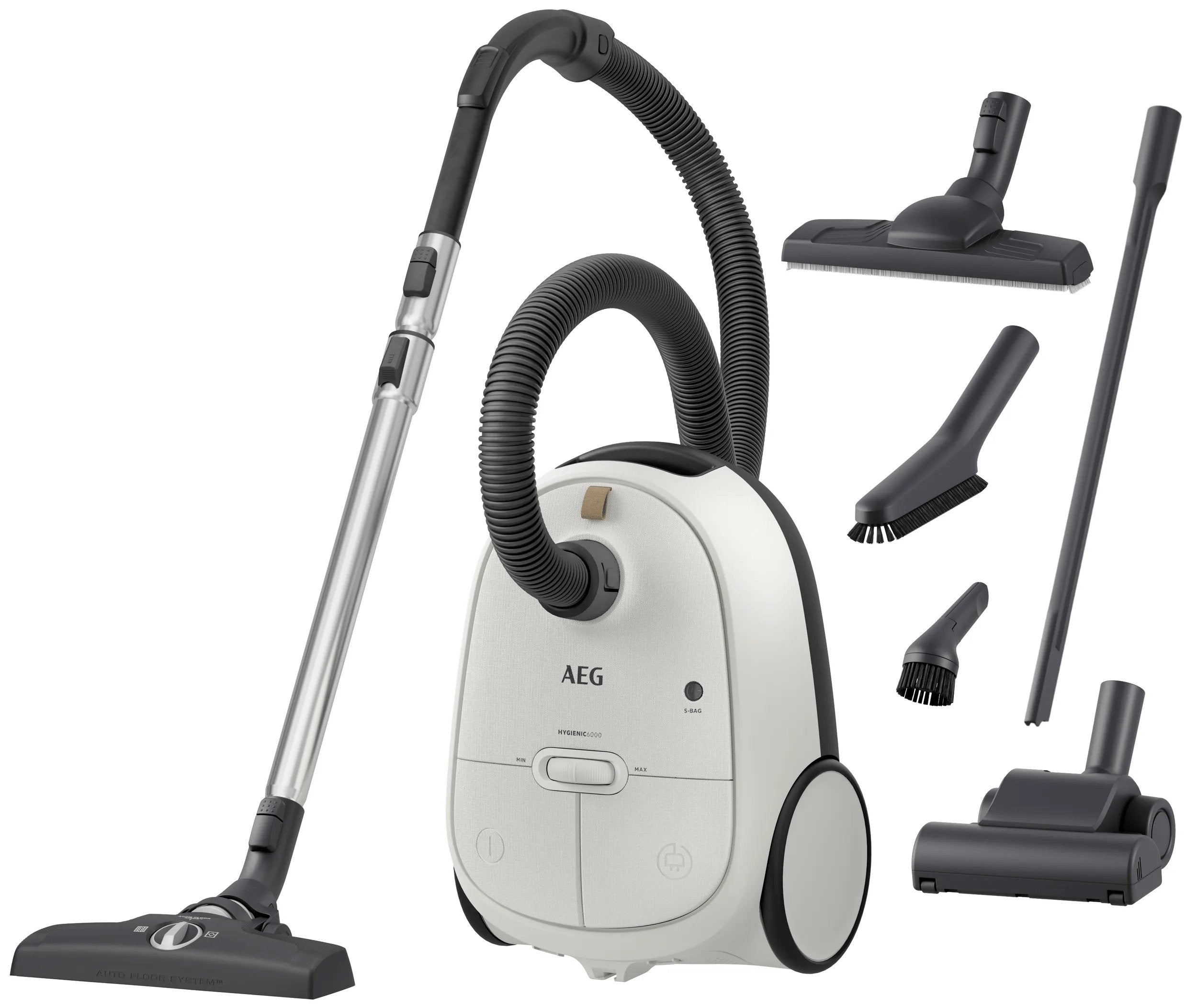 EAN 7332543822836 - AEG AB61H6SW 3,5 L Aspiradora cilíndrica Secar 850 W Bolsa para el polvo imagen 1