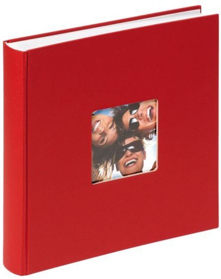 Walther Design Fun Álbum De Foto Y Protector Rojo 100 Hojas