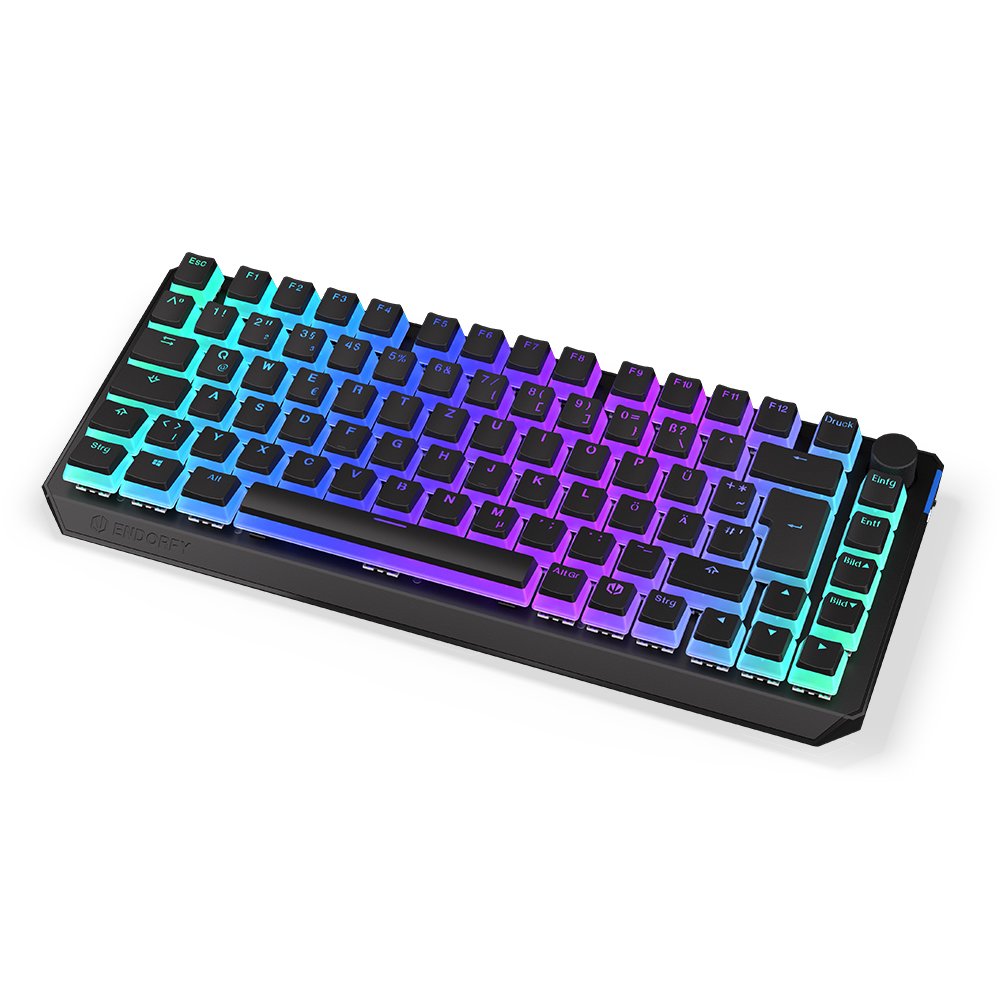 EAN 5903018666853 - ENDORFY Thock 75% teclado Juego RF inalámbrica + USB QWERTZ Alemán Negro imagen 18