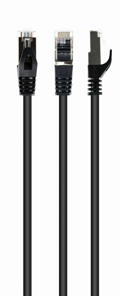 EAN 8716309091268 - Gembird PP6A-LSZHCU-BK-0.5M cable de red Negro 0,5 m Cat6a imagen 1