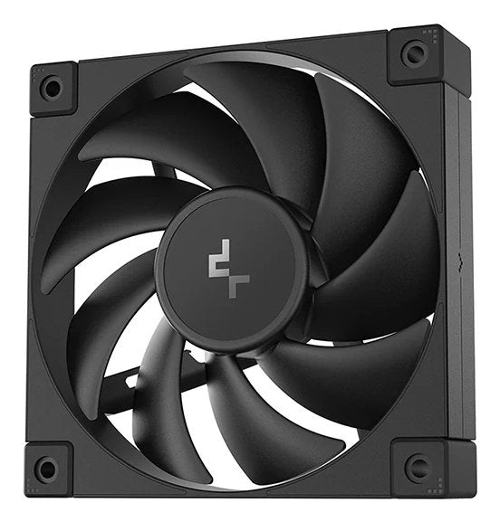 Ventilador Caja Pc  Adicional 12x12 Deepcool Fd120 Negro R-Fd12-Bknpn1-G