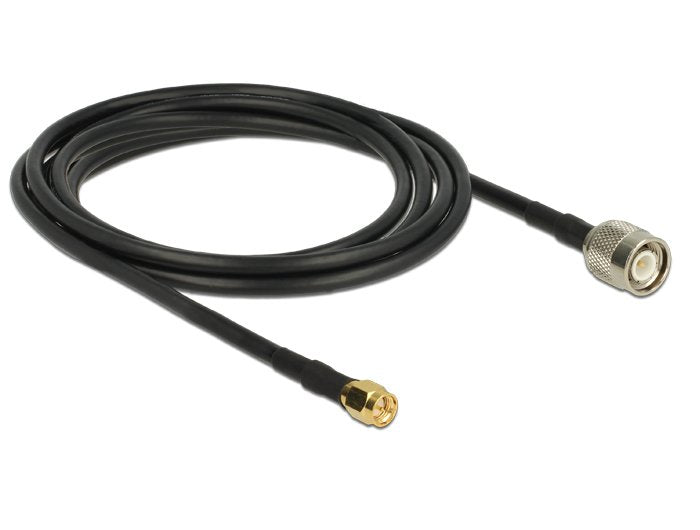 Delock Antennencable Tnc Stecker > Sma Stecker Cfd200 2,5 M Low Loss
