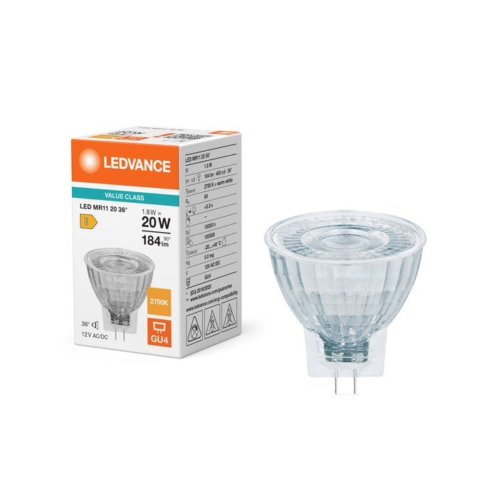 Osram Led Mr11 P 1.8w 827 Gu4 Niedervolt-Led-Reflektorlampen Mr11 Led Mr112036 1.8