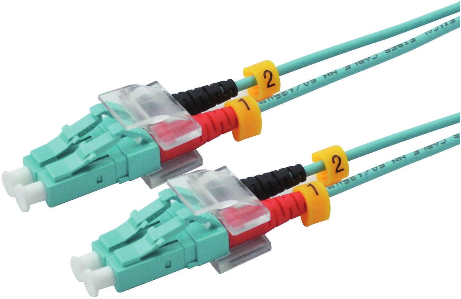 Red 2716-10-0012 Lwl-Duplex Cable De Red Lc Lc 2,0m Om3 Aqua