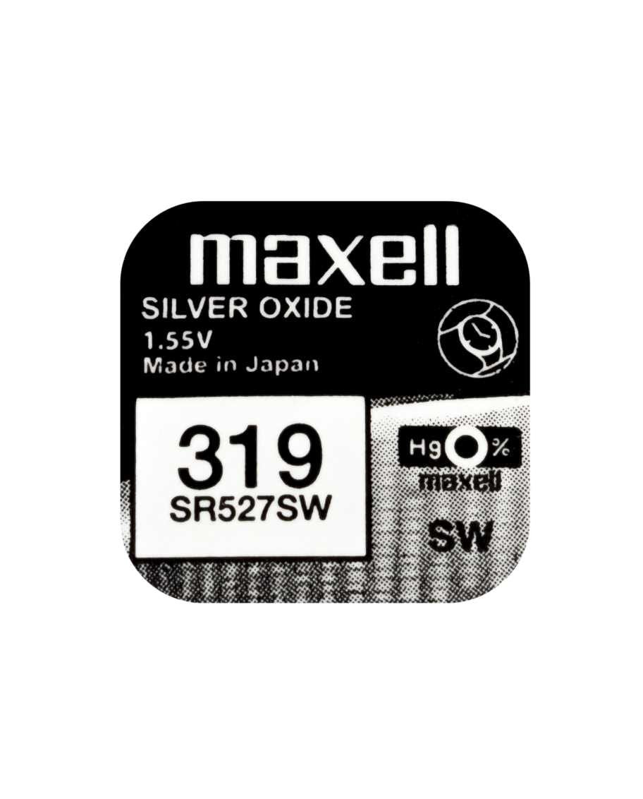 Maxell Pila Oxido Plata (319) Sr527sw Blister*1 Eu 0% Mercurio
