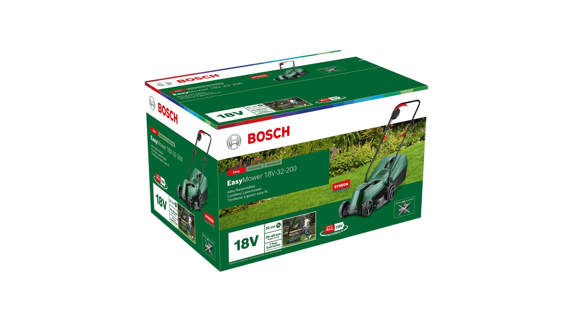 EAN 4059952616148 - Bosch EasyMower 18V-32-200 Cortacésped manual Batería imagen 9