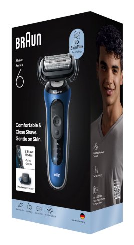 Braun Series 6 62-B1200s (Azul/Negro) 8700216644907