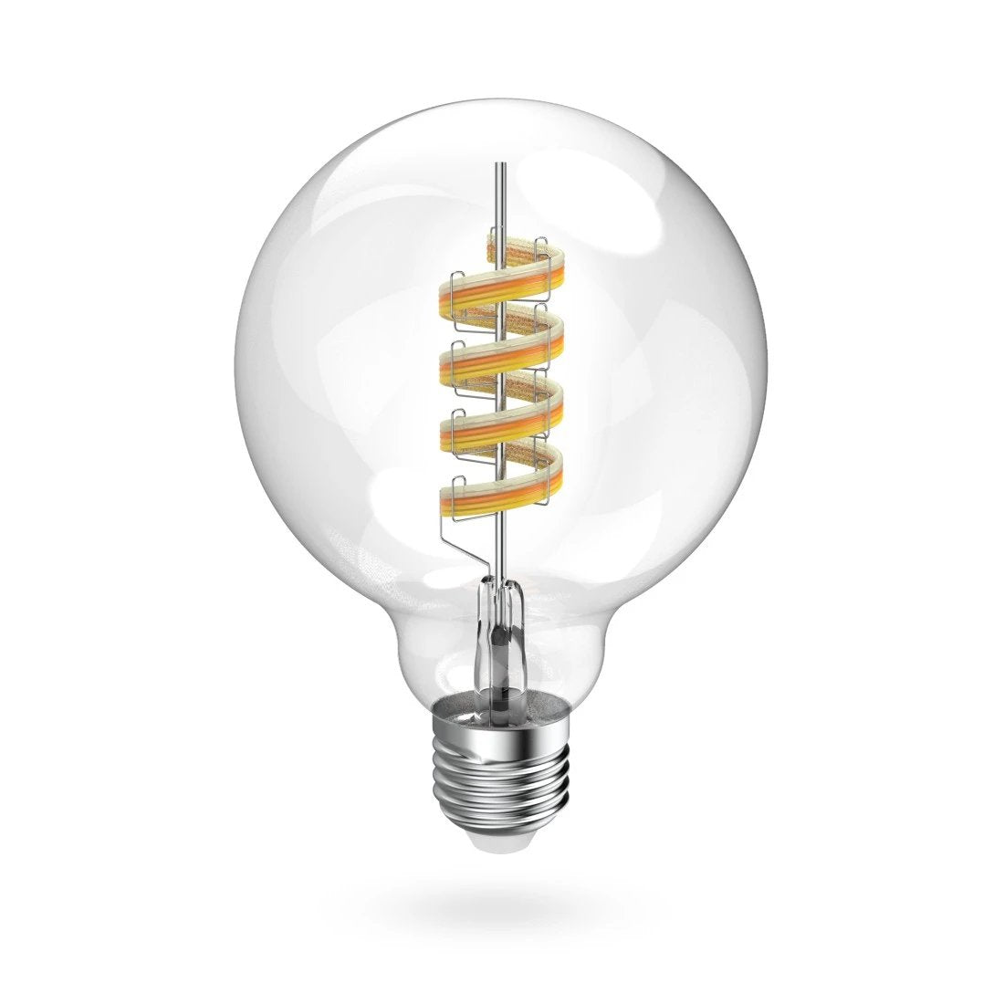 Hama Bombilla Led E27 Inteligente - Potencia 4.9w - Rgbw - Wifi - Compatible Con Asistente De Voz - Control Con App -