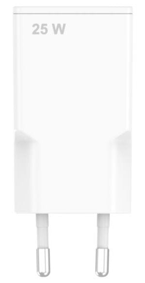 EAN 8021735220893 - Celly SLIMTC1C25W Portátil, Smartphone, Tableta Blanco Corriente alterna Carga rápida Interior imagen 2