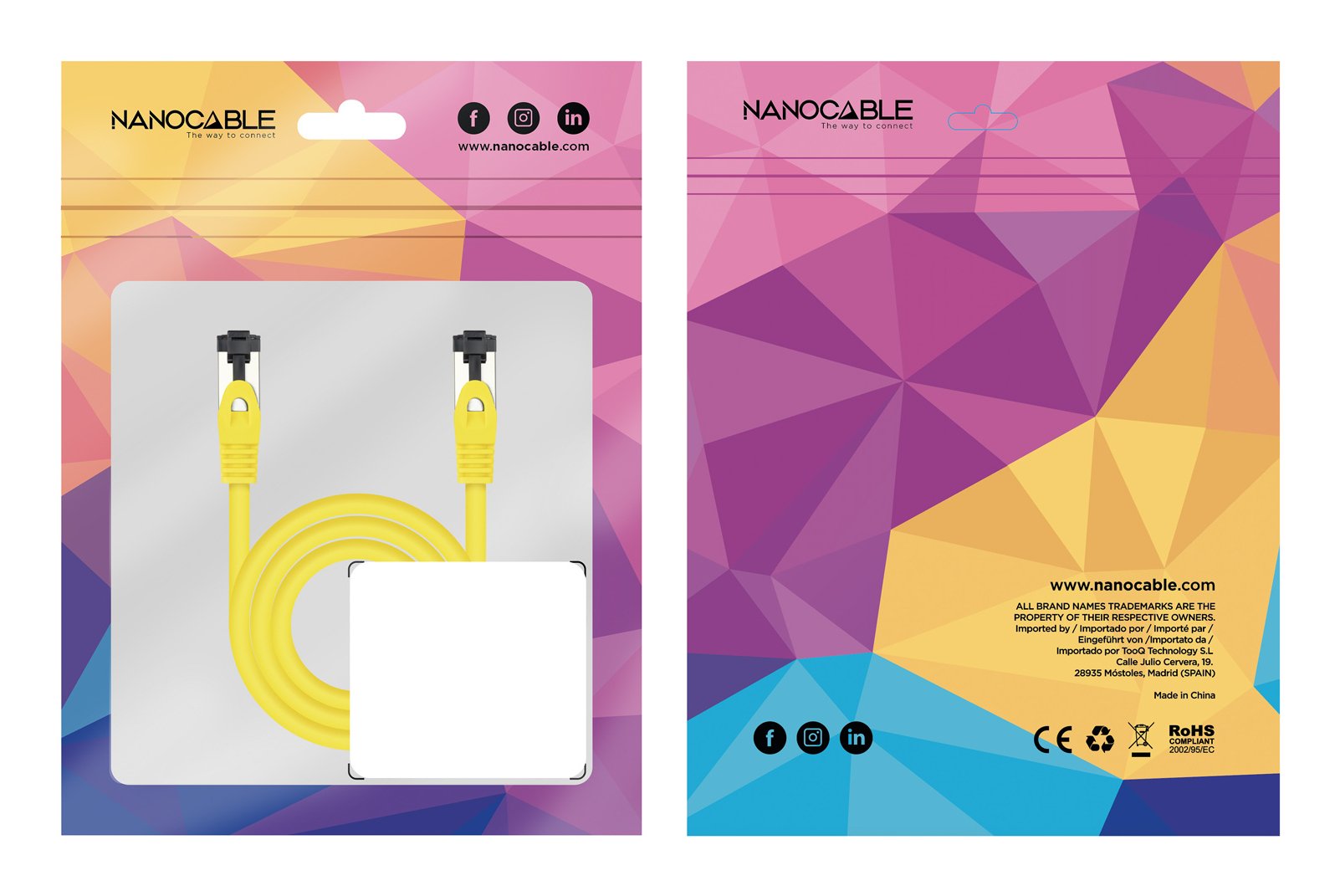EAN 8433281016033 - Nanocable 10.20.2002-Y cable de red Cat8.1 S/FTP (S-STP) imagen 5