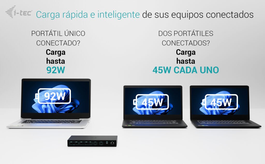 EAN 8595611707049 - i-tec C31KVMDOCKPDPRO base para portátil y replicador de puertos Alámbrico USB 3.2 Gen 1 (3.1 Gen 1) Type imagen 13
