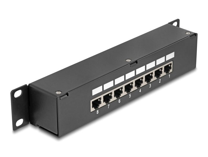 Delock 10? Kupplungs-Patchpanel 8 Port Cat.6