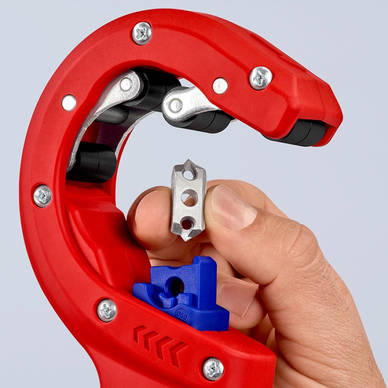 Cortatubos Knipex Dp50 90 23 01 Bk (Rojo Azul) 90 23 01 Bk