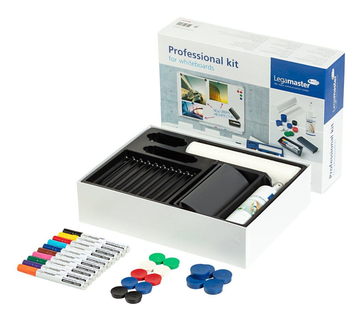 Legamaster Professional Whiteboard Starterset 77 Piezas - Kit De Accesorios - - 270 Mm