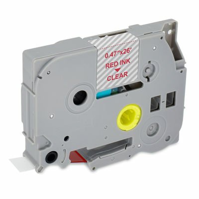 Cinta Mediarange Aprox. Hermano Tz-132 Tze-132 12mm 8m Rojo