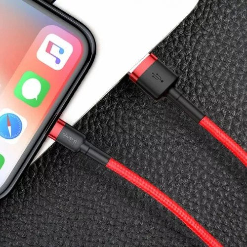 EAN 6953156275003 - Baseus CALKLF-C09 cable de conector Lightning 2 m Rojo imagen 7