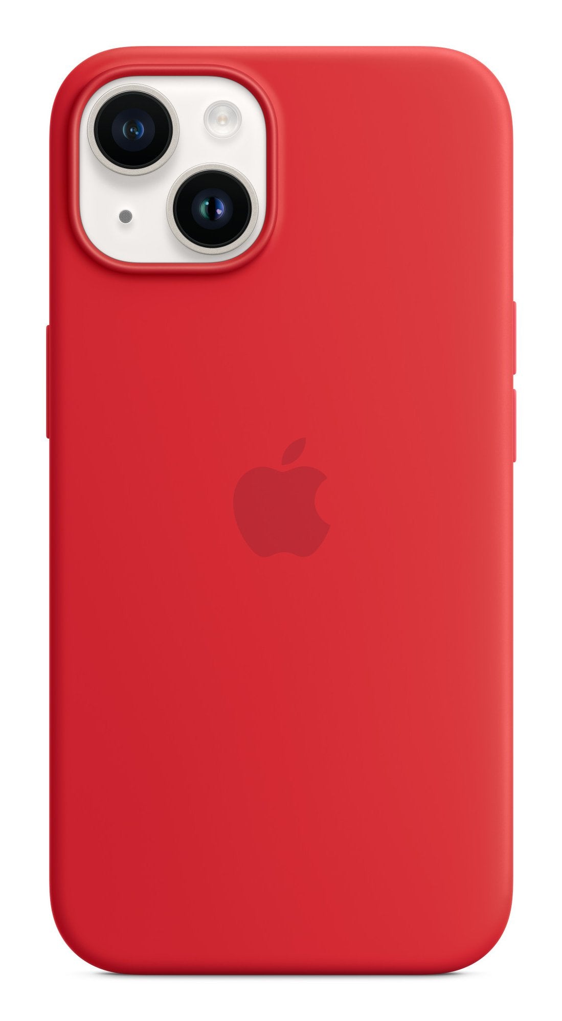 Funda De Silicona Apple Con Magsafe, Funda Para Móvil Roja, Iphone 14 Mw5u3zm/A