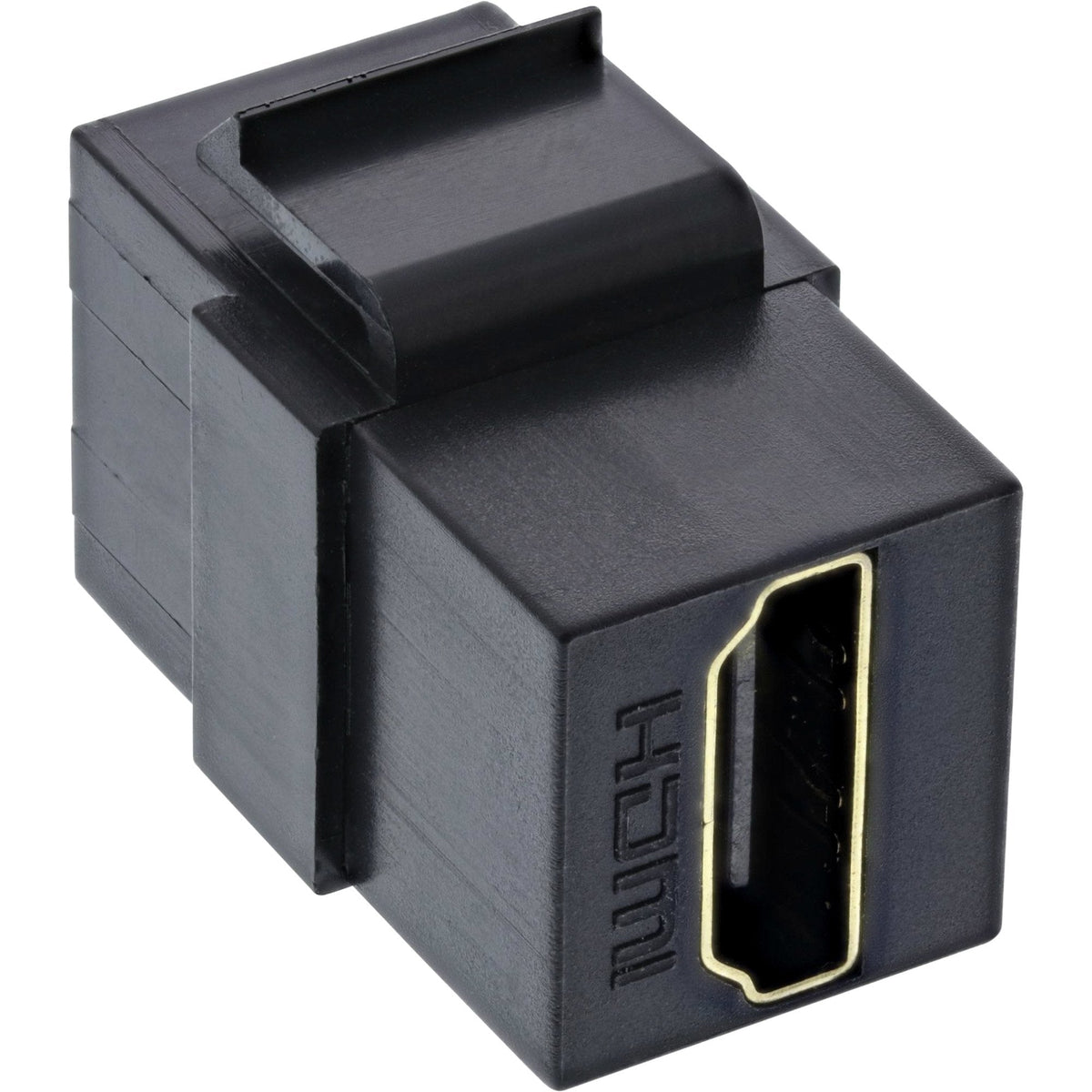 Módulo Snap-In Inline Hdmi Keystone, 4k/60 Hz, Hdmi Af/Af Negro