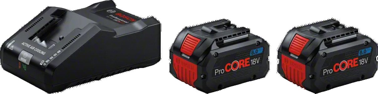 EAN 4053423248814 - Bosch ProCORE18V 8.0Ah + GAL 18V-160 Professional Juego de cargador y baterías imagen 1